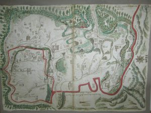 Mapa de la parroquia de Nochistlán (1800)