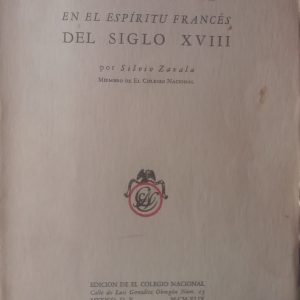 Silvio Zavala - America en el espiritu frances del siglo XVIII